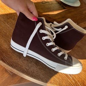 Brown look alike converse